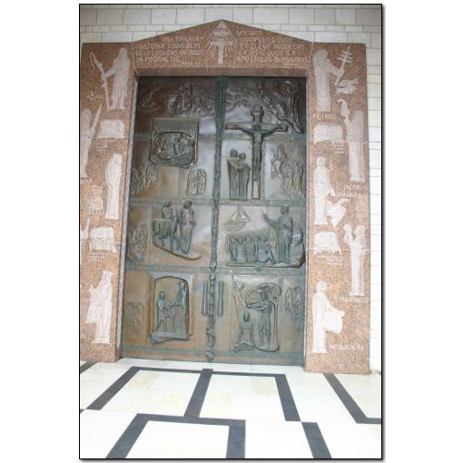 Photo: photo08 Door into the Basilica of the Annunciation